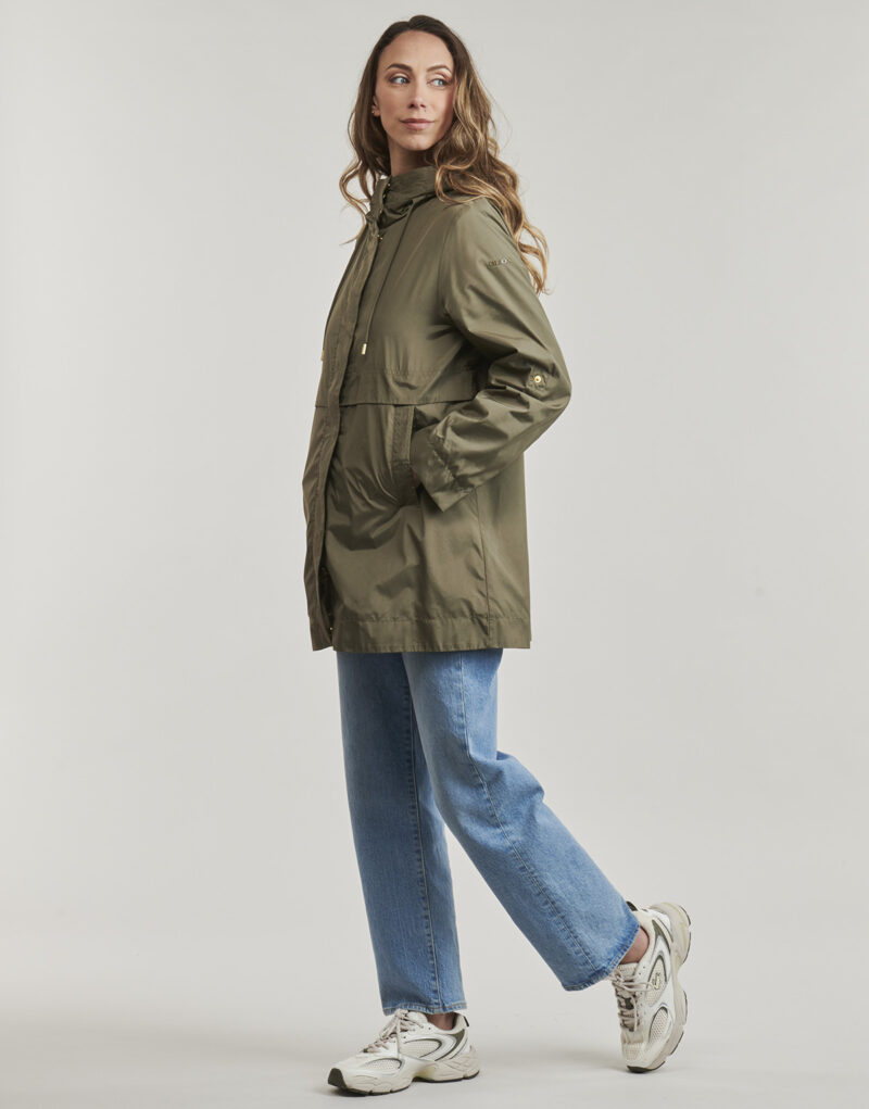 Parka  Geox  W DANDRA PARKA  Kaki -   Parka Donna - 3