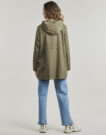 Parka  Geox  W DANDRA PARKA  Kaki -   Parka Donna - 4