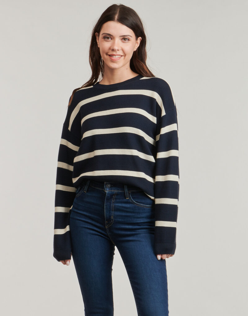 Maglione  Geox  W KNIT STRIPES  Multicolore -  Maglioni Donna - 2