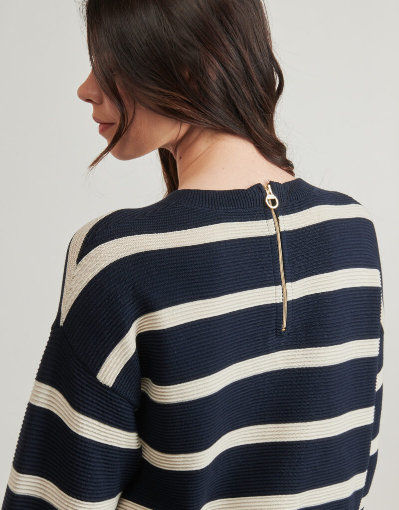 Maglione  Geox  W KNIT STRIPES  Multicolore -  Maglioni Donna - 5