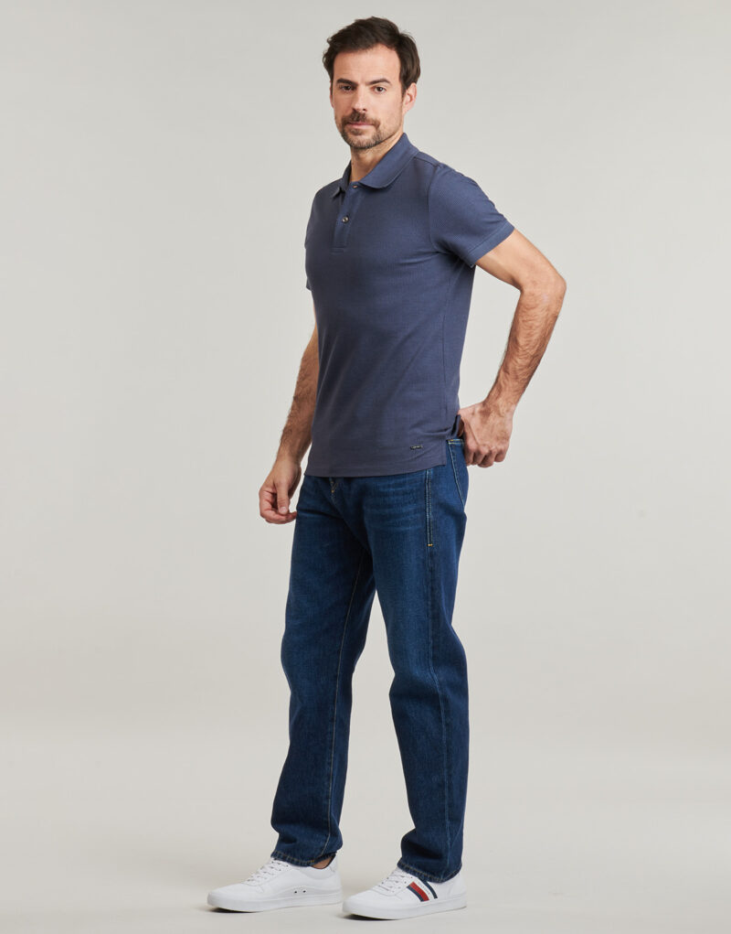 Polo Geox M POLO PIQUET PRINTE Marine Polo Herren - 3