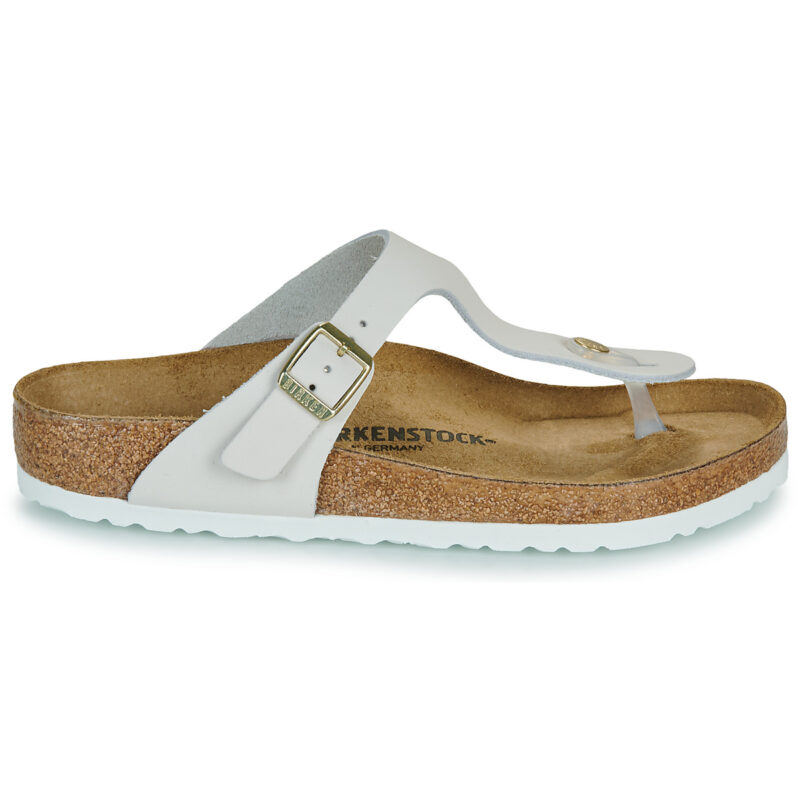 Chanclas BIRKENSTOCK Gizeh Nubuck / Antique / White / Regular White para mujer - 2