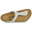 Chanclas BIRKENSTOCK Gizeh Nubuck / Antique / White / Regular White para mujer - 6