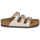 BIRKENSTOCK Florida Birko-flor / Perla / White / Regular Beige Ciabatta Donna - 2