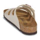 BIRKENSTOCK Florida Birko-flor / Perla / White / Regular Beige Ciabatta Donna - 5
