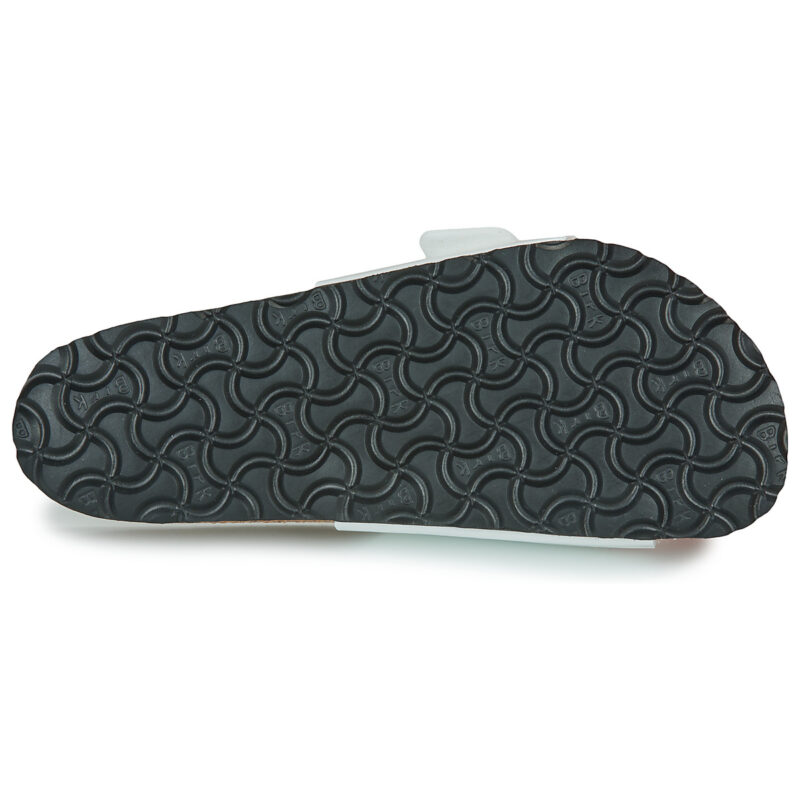 BIRKENSTOCK Catalina Cushion Buckle Birko-flor / Patent / White / Regular Bianco Ciabatta Donna - 7