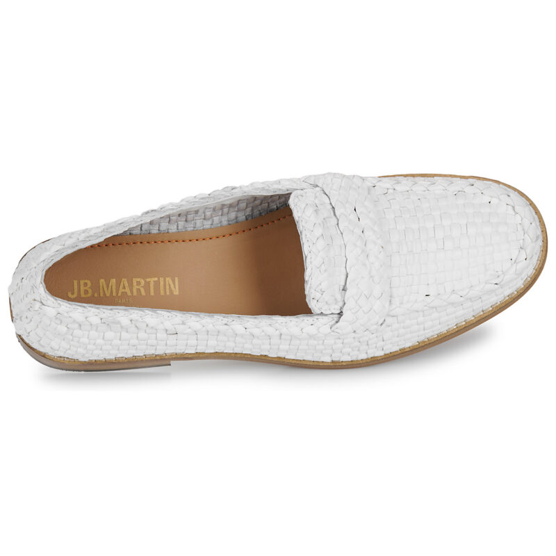 JB Martin  JEANNE  Bianco -  Mocassini Donna - 6