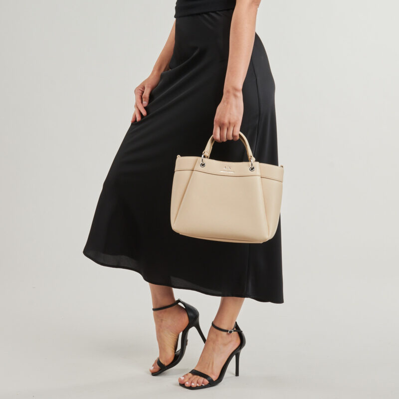 Donna Armani Exchange WAVE SHOPPING M Beige Borsetta Donna - 6