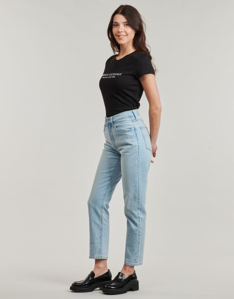 T-shirt  Armani Exchange  8NYTAB  Nero -  T-shirt maniche corte Donna - 3
