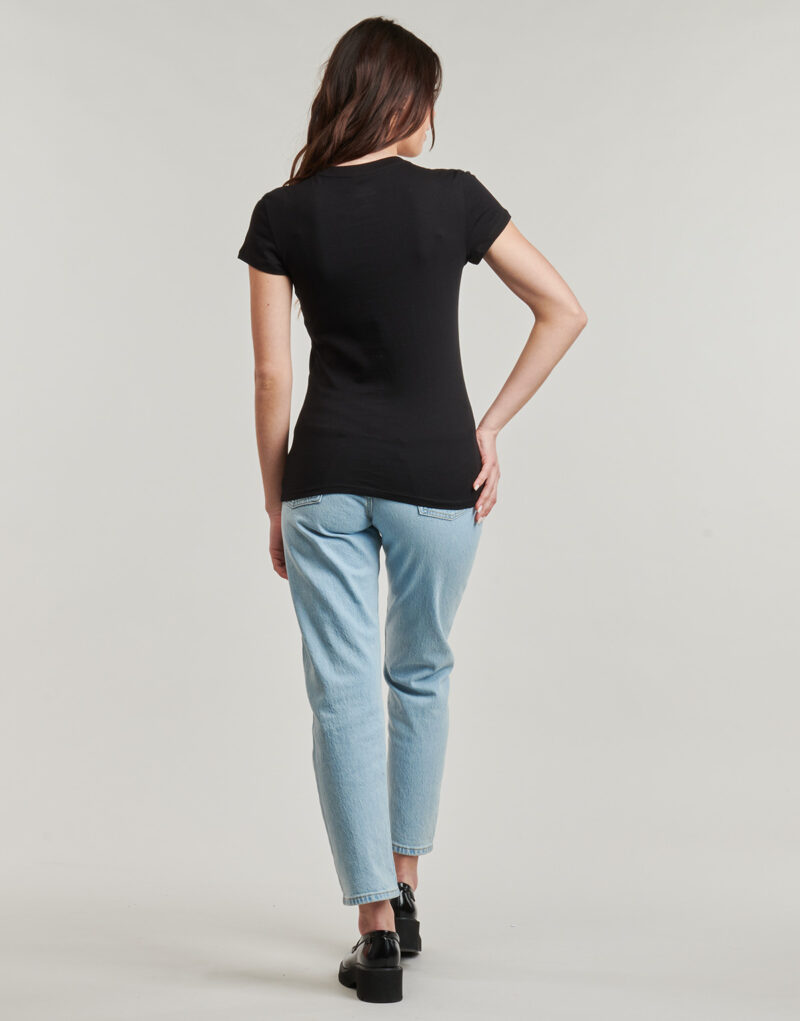 T-shirt  Armani Exchange  8NYTAB  Nero -  T-shirt maniche corte Donna - 4