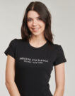 T-shirt  Armani Exchange  8NYTAB  Nero -  T-shirt maniche corte Donna - 5