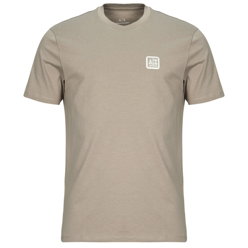 T-shirt Armani Exchange T-shirt beige &agrave; manches courtes pour homme XM000546 - 1