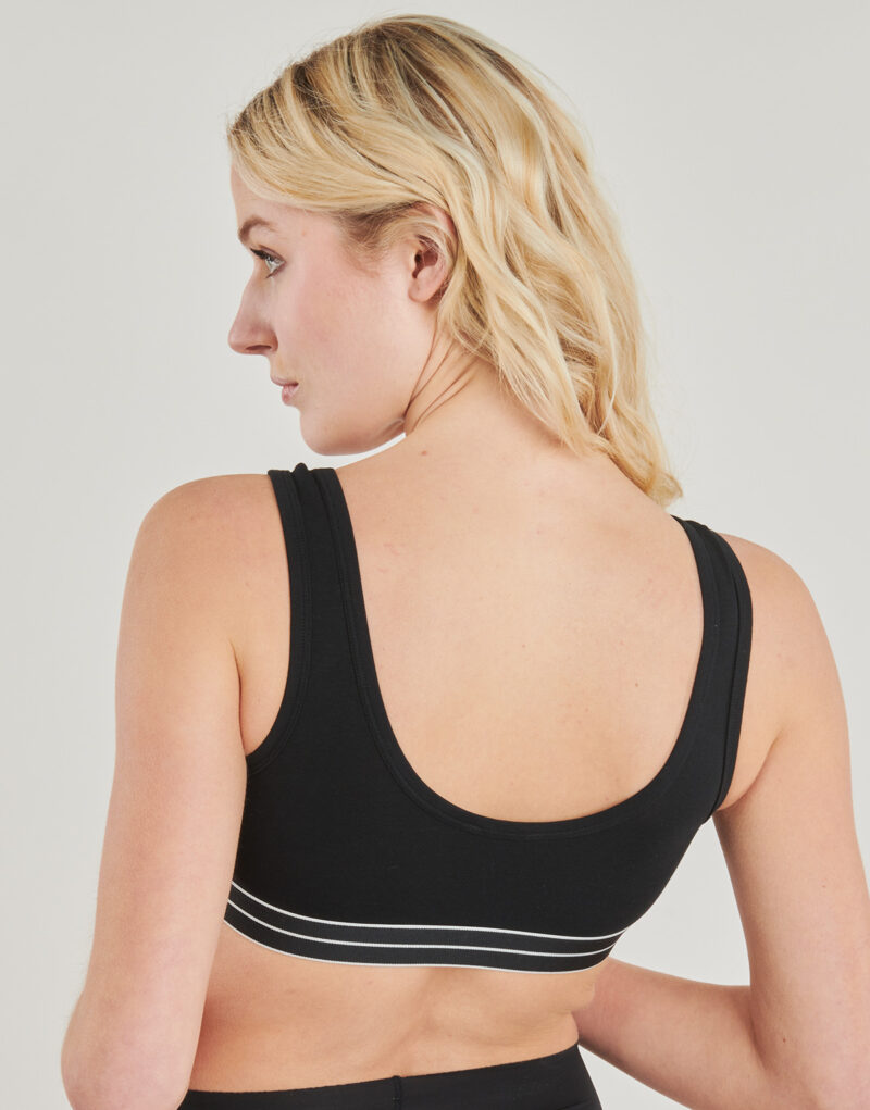 Brassi&egrave;re Emporio Armani EVERYDAY COTTON BRA Noir Brassi&egrave;re Femme - 4
