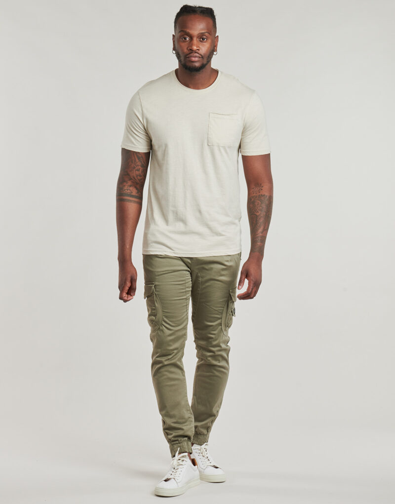 Pantalone Cargo Deeluxe GARDEN Kaki Pantalone Cargo Uomo - 2
