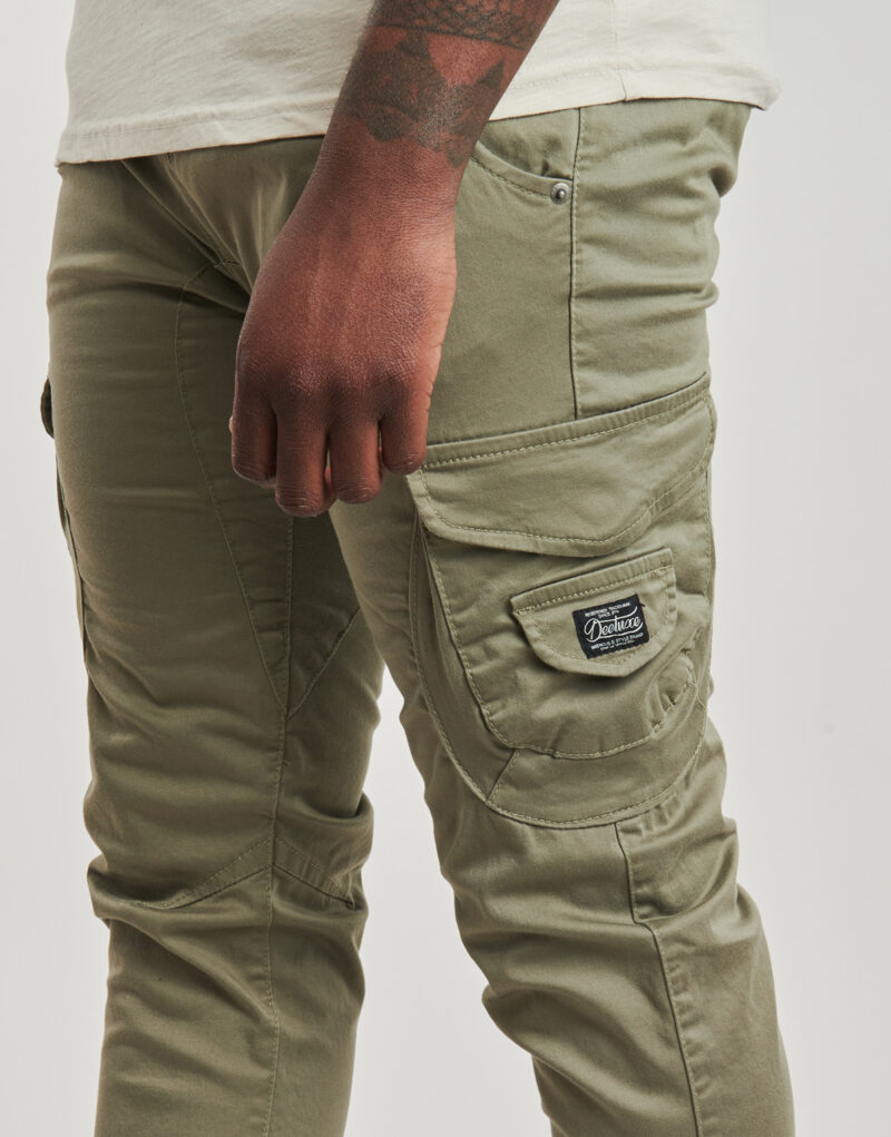 Pantalone Cargo Deeluxe GARDEN Kaki Pantalone Cargo Uomo - 5