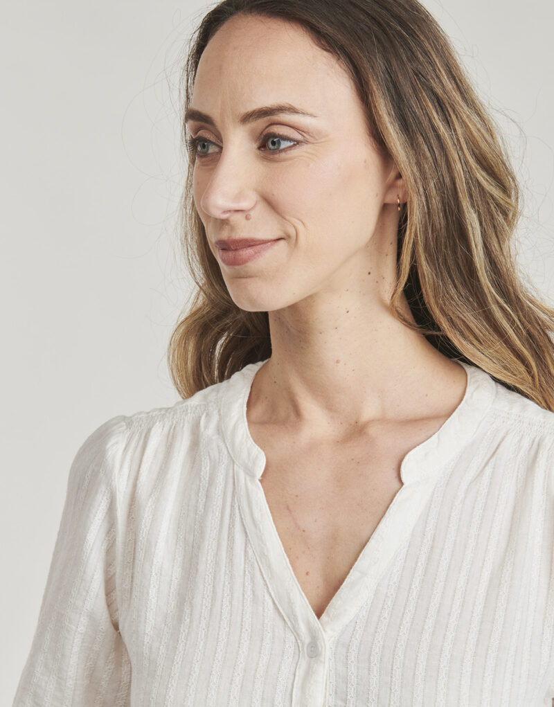 Blouse Deeluxe COLEEN White Women's Blouses - 5