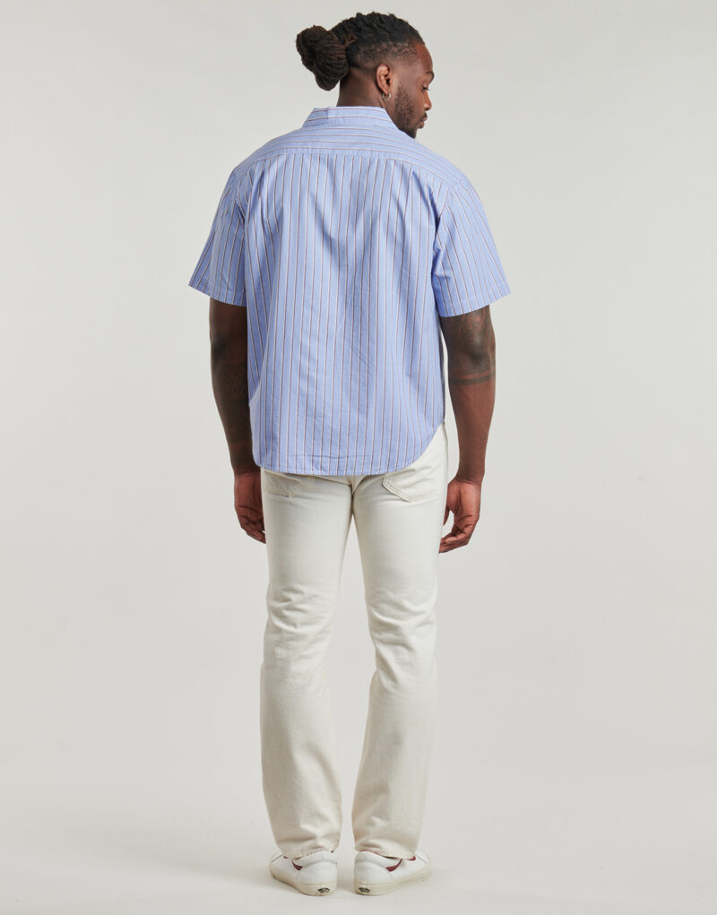 Camicia a maniche corte Element IDLE SS Blu Camicie a maniche corte Uomo - 4