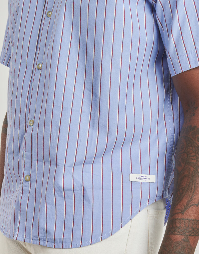 Camicia a maniche corte Element IDLE SS Blu Camicie a maniche corte Uomo - 5