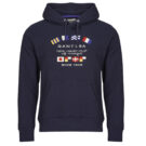 Felpe mit Cappuccio Gant Grafischer Sweatshirt-Hoodie Marine Herren-Hoodies - 1