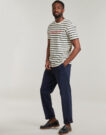 T-shirt Gant GRAPHIC STRIPED SS T-SHIRT Multicolore T-shirt maniche corte Uomo - 3