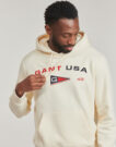Felpe mit Cappuccio Gant Grafischer Sweatshirt-Hoodie, wei&szlig;, Herren - 5