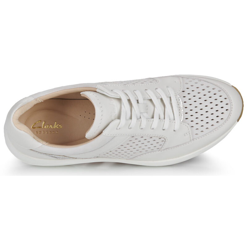 Clarks Tivoli Walk Blanc Baskets basses Femme - 6