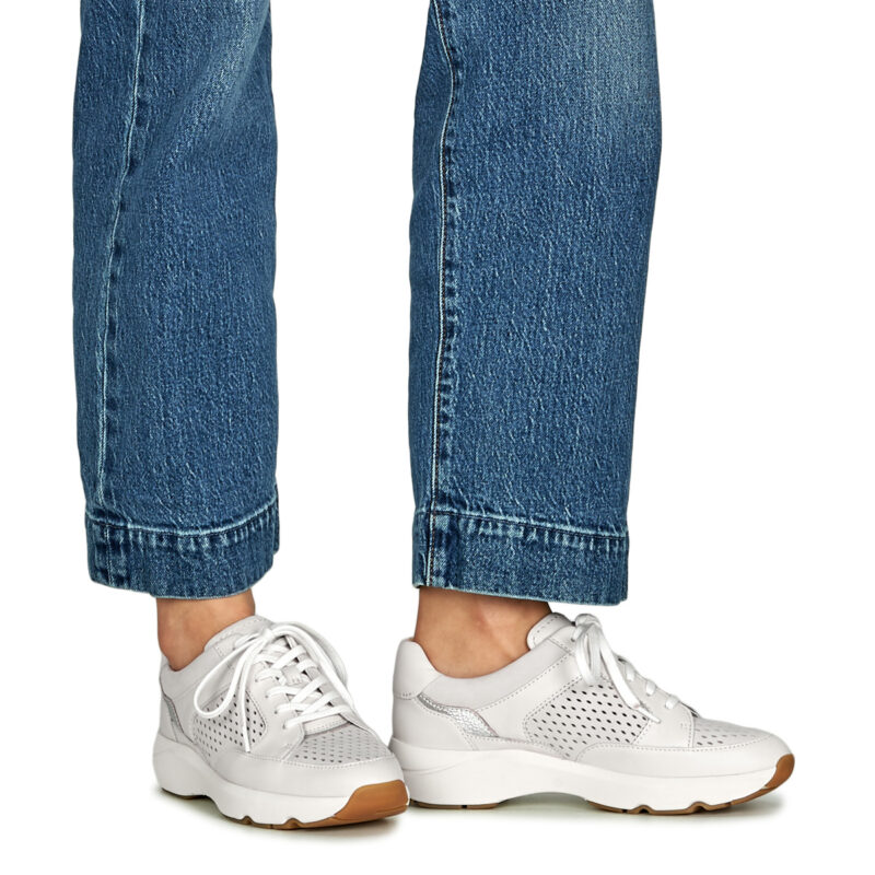 Clarks Tivoli Walk Blanc Baskets basses Femme - 8
