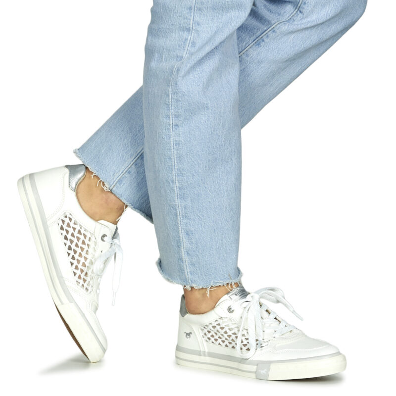 Mustang 1146322 Bianco Sneakers basse Donna - 8