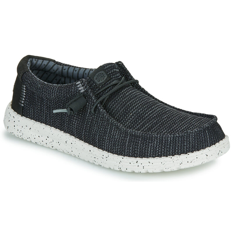 HEYDUDE  Wally Stretch Sox  Nero Slip on Uomo - 1