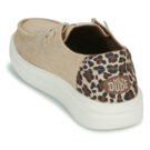 HEYDUDE Wendy Rise Animal Beige Slip on Donna - 5