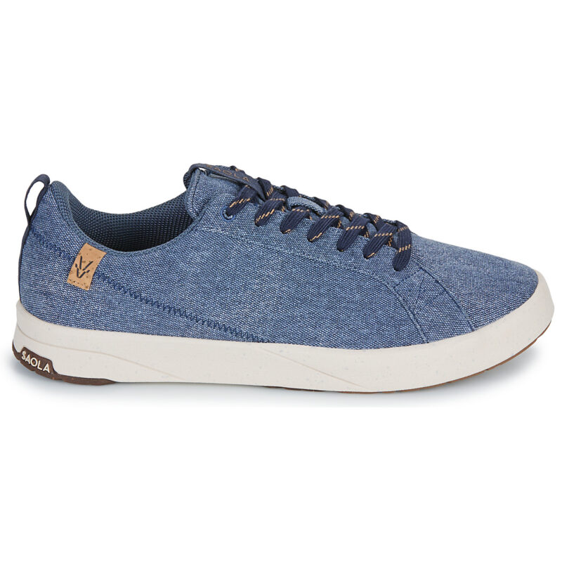 Saola  CANNON CANVAS 2.0  Blu -  Sneakers Uomo - 2