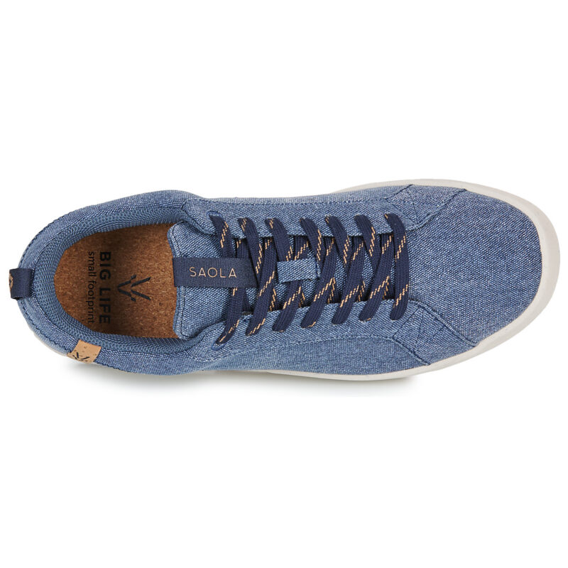 Saola  CANNON CANVAS 2.0  Blu -  Sneakers Uomo - 6
