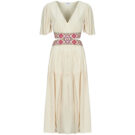 Habiller Desigual - Robes longues blanches pour femmes - 1