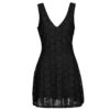 Robe courte Desigual BUDAPEST Noir Robes courtes Femme