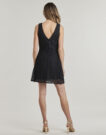 Robe courte Desigual Robes courtes noires pour femmes - 4