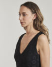 Robe courte Desigual Robes courtes noires pour femmes - 5