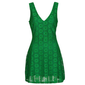 Abito corto  Desigual  BUDAPEST  Verde -  Abiti corti Donna