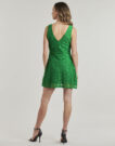 Robe courte Desigual Robes courtes vertes pour femmes - 4