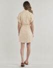 Robe courte Desigual Robes courtes blanches AVINYON pour femmes - 4