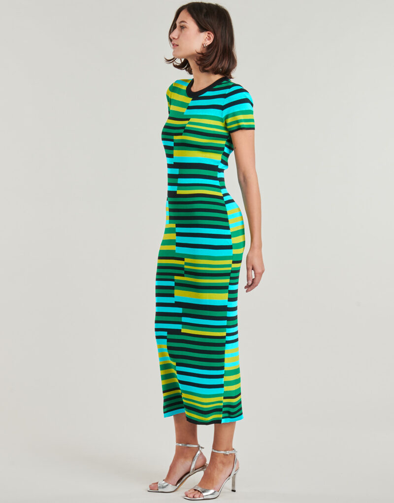 Habiller Desigual Robes longues vertes d'Uruguay pour femmes - 3