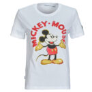 T-shirt Desigual MICKEY MOUT-shirt &agrave; manches courtes SE White pour femme - 1
