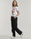 T-shirt Desigual MICKEY MOUT-shirt &agrave; manches courtes SE White pour femme - 3