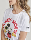 T-shirt Desigual MICKEY MOUT-shirt &agrave; manches courtes SE White pour femme - 5