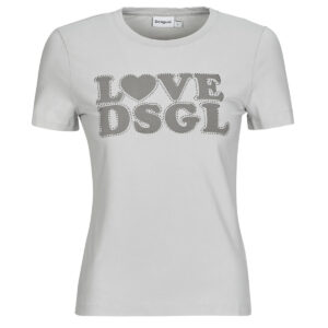 T-shirt  Desigual  LOVE DSGL  Bianco -  T-shirt maniche corte Donna