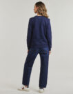 Felpe Desigual AVERY MICKEY Marine Felpe Donna - 4