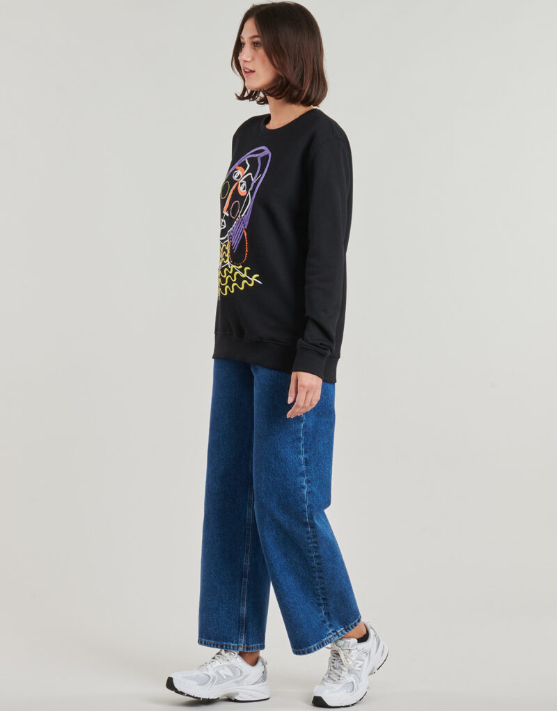 Felpe Desigual FACE Nero Felpe Donna - 3