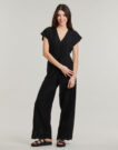 Surv&ecirc;tements / Combinaisons Desigual DANUBIO Noir Tute / Jumpsuit Donna - 2