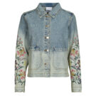 Veste en jean Desigual HOUSTON Blu Giacche in jeans Donna - 1