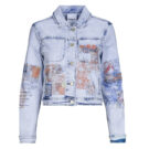 Veste en jean Desigual LOS ANGELES Blu Giacche in jeans Donna - 1