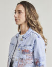 Veste en jean Desigual LOS ANGELES Blu Giacche in jeans Donna - 5